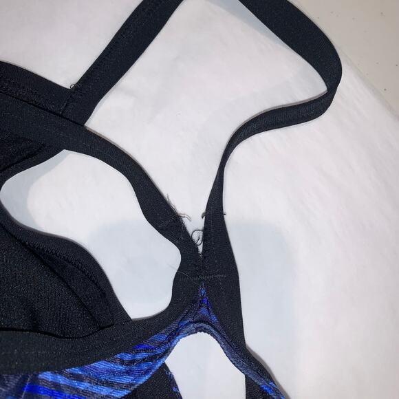 Arena Women's Drop Back One Piece Swimsuit Size 30 4 NEW Blue Training Beach - Picture 6 of 11